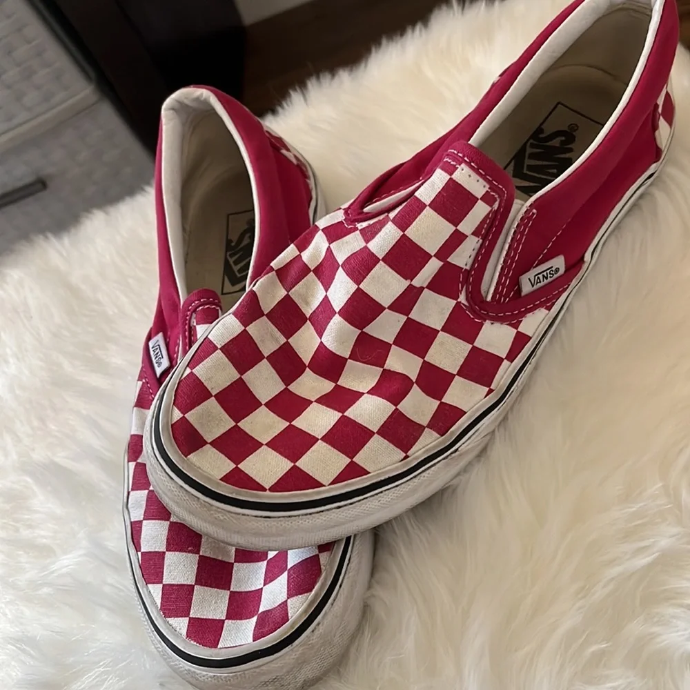 Vans Slip-ons Raspberry - Picture 2 of 7